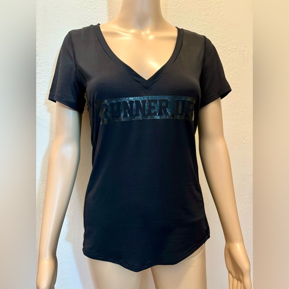 LULULEMON “Runner Up” Black Short Sleeve Tech T-shirt - Size Small - Picture 3 of 13